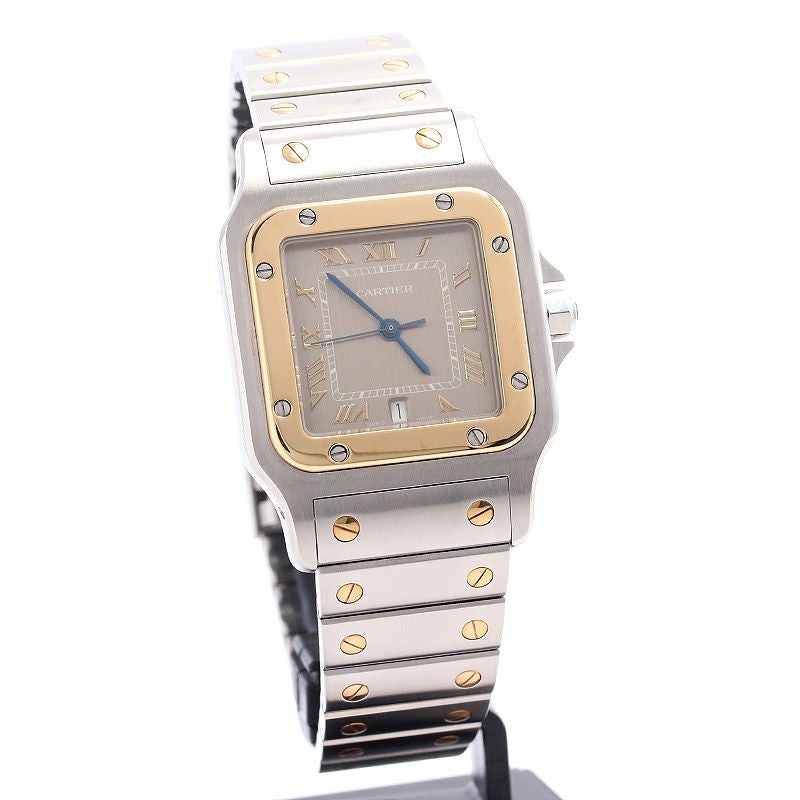 【中古】CARTIER SANTOS GALBEE LARGE MODEL カルティエ サントスガルベLM W20030C4