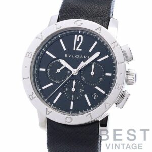 【中古】BVLGARI BVLGARI BVLGARI CHRONOGRAPH ブルガリ ブルガリ・ブルガリ クロノグラフ 102043 (BB41BSLDCH / BB41SCH)