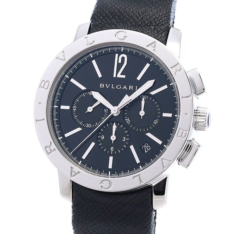 【中古】BVLGARI BVLGARI BVLGARI CHRONOGRAPH ブルガリ ブルガリ・ブルガリ クロノグラフ 102043 (BB41BSLDCH / BB41SCH)