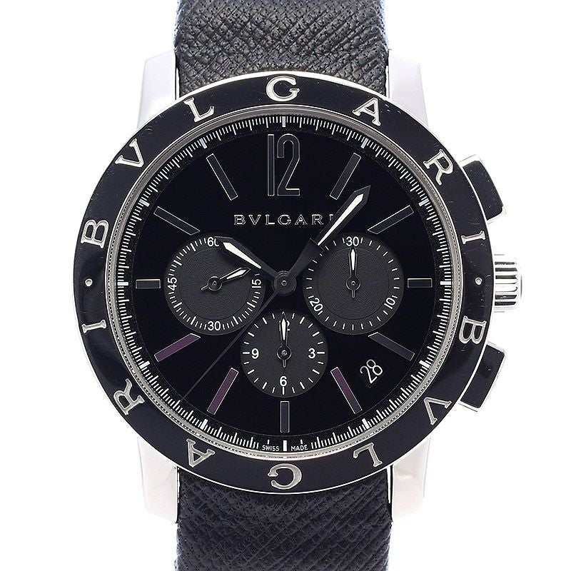 【中古】BVLGARI BVLGARI BVLGARI CHRONOGRAPH ブルガリ ブルガリ・ブルガリ クロノグラフ 102043 (BB41BSLDCH / BB41SCH)