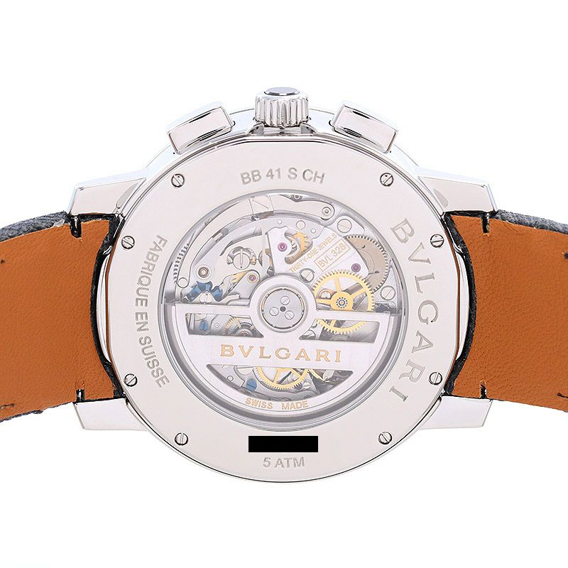 【中古】BVLGARI BVLGARI BVLGARI CHRONOGRAPH ブルガリ ブルガリ・ブルガリ クロノグラフ 102043 (BB41BSLDCH / BB41SCH)