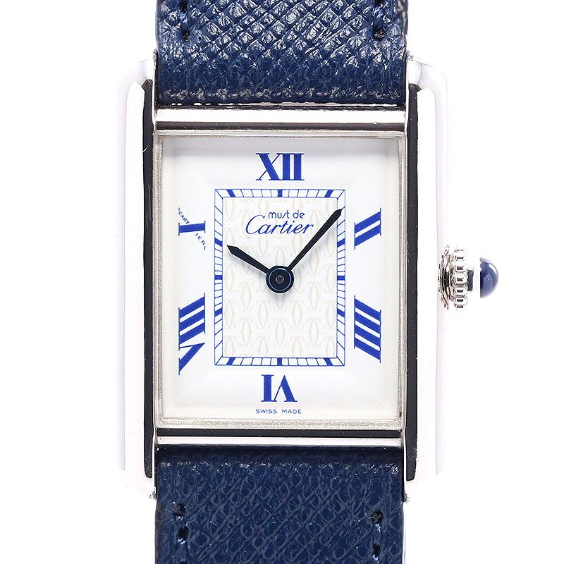 【中古】CARTIER MUST TANK SMALL MODEL カルティエ マストタンクSM W1014054