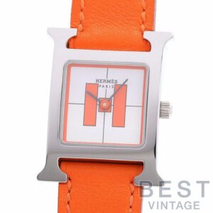 【中古】HERMES H WATCH 2001 GINZA LIMITED エルメス Hウォッチ 2001年 銀座限定 HH1.210