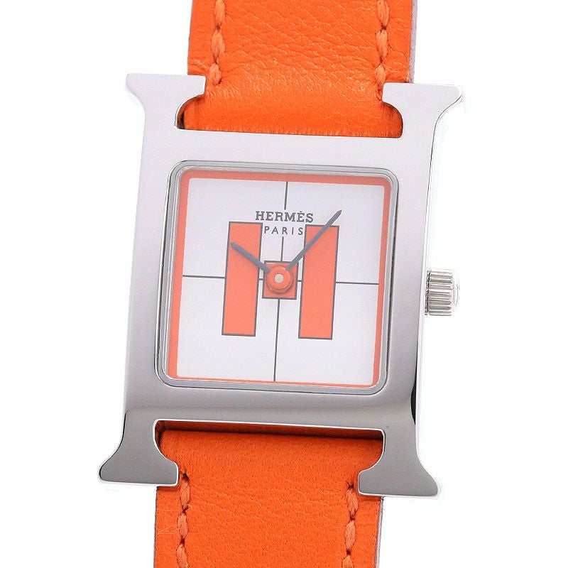 【中古】HERMES H WATCH 2001 GINZA LIMITED エルメス Hウォッチ 2001年 銀座限定 HH1.210