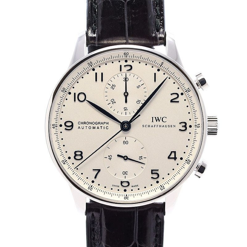 【中古】IWC PORTUGIESER CHRONOGRAPH アイ・ダブリュー・シー ポルトギーゼ・クロノグラフ IW371446