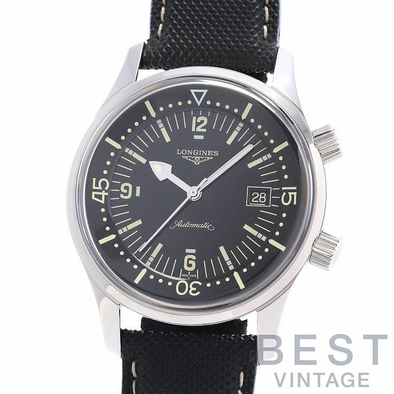【中古】LONGINES LEGEND DIVER DATE ロンジン レジェンドダイバー デイト L3.674.4.50.0