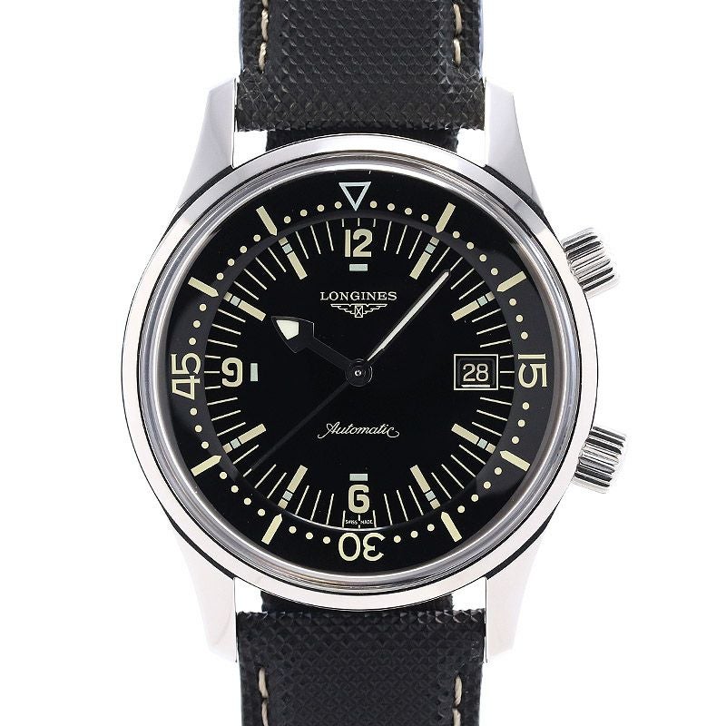 【中古】LONGINES LEGEND DIVER DATE ロンジン レジェンドダイバー デイト L3.674.4.50.0