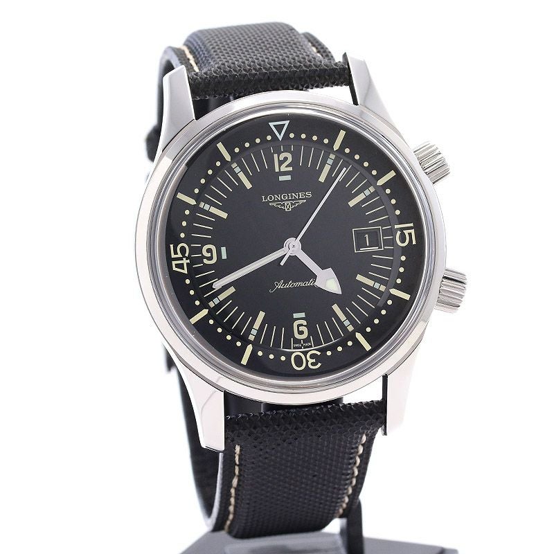 【中古】LONGINES LEGEND DIVER DATE ロンジン レジェンドダイバー デイト L3.674.4.50.0