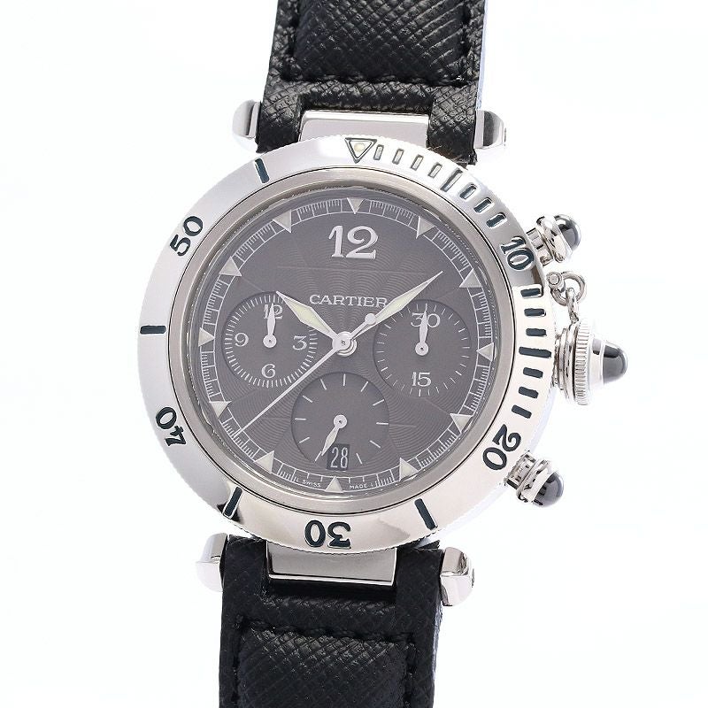 【中古】CARTIER PASHA CHRONOGRAPH N°950 カルティエ パシャ クロノグラフ N°950 W3105155 N950