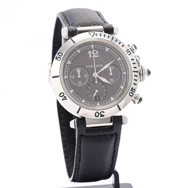 【中古】CARTIER PASHA CHRONOGRAPH N°950 カルティエ パシャ クロノグラフ N°950 W3105155 N950