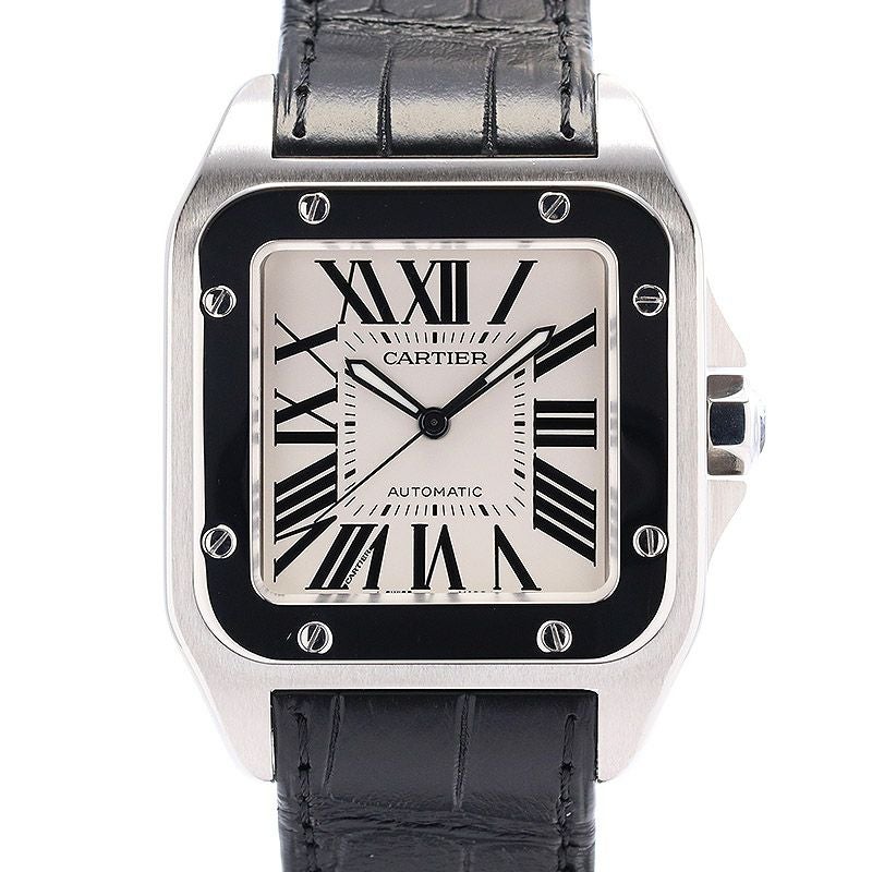 【中古】CARTIER SANTOS 100 LARGE MODEL EARLY MODEL カルティエ サントス100 LM 初期型 W20076X8