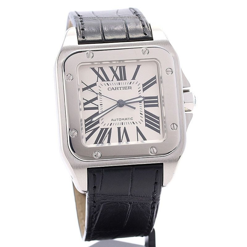 【中古】CARTIER SANTOS 100 LARGE MODEL EARLY MODEL カルティエ サントス100 LM 初期型 W20076X8