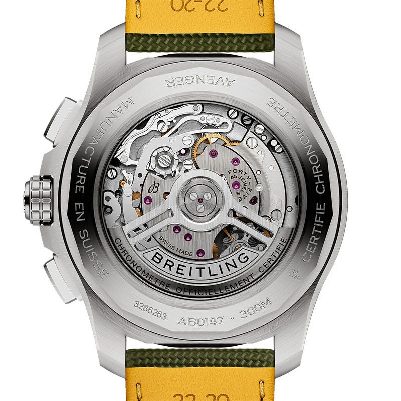 BREITLING AVENGER B01 CHRONOGRAPH 44 ブライトリング アベンジャー B01 クロノグラフ 44 AB0147101L1X1