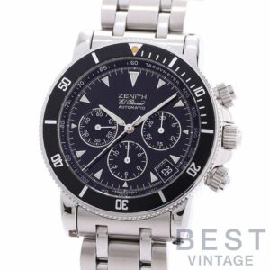 【中古】ZENITH RAINBOW CHRONOGRAPH ゼニス レインボー クロノグラフ 02.0471.400/21