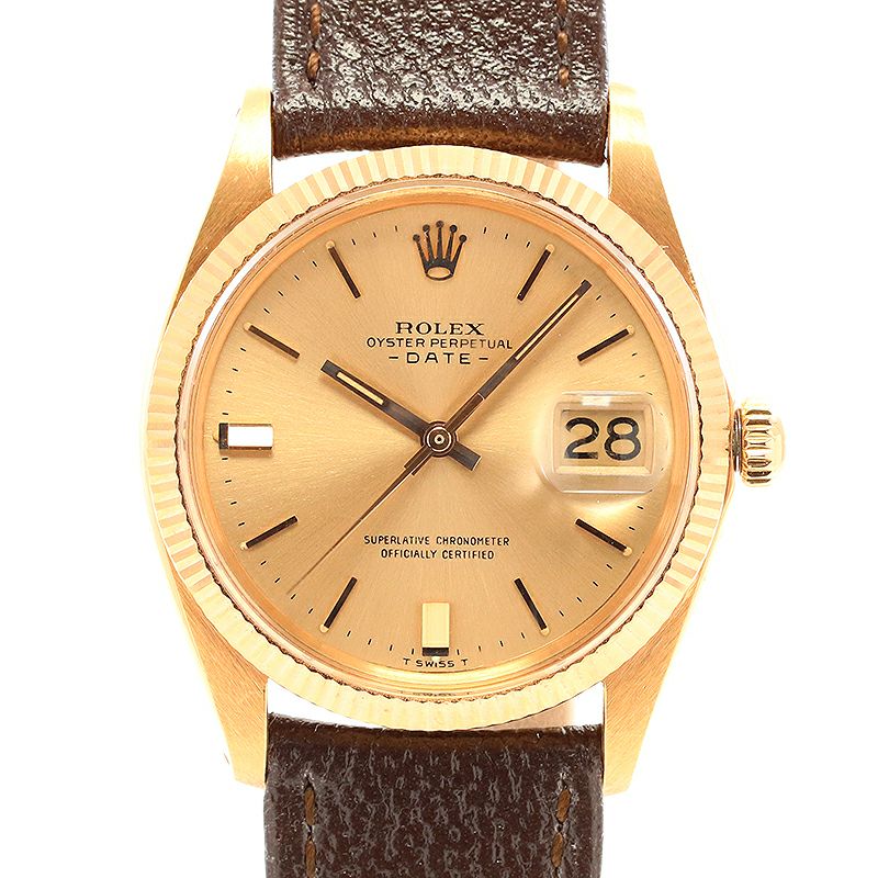 【中古】ROLEX OYSTER PERPETUAL DATE ロレックス オイスターパーペチュアルデイト 1503 (M1503/83)