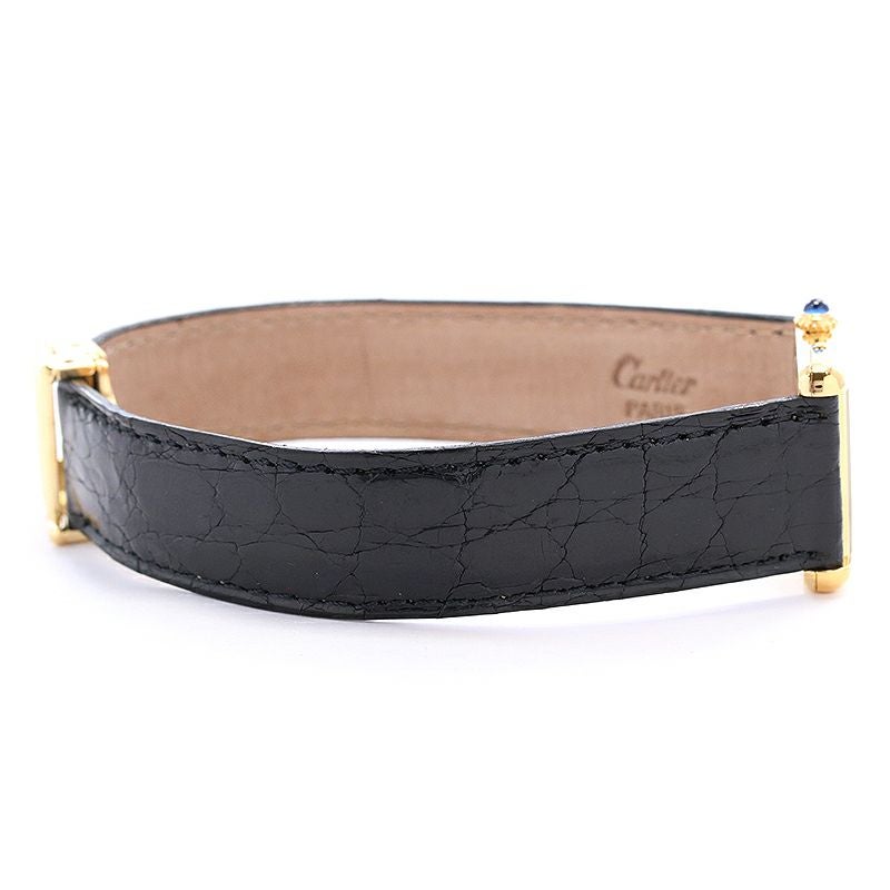 【中古】CARTIER MUST TANK LARGE MODEL VERMEIL カルティエ マストタンクLM ヴェルメイユ W1006254