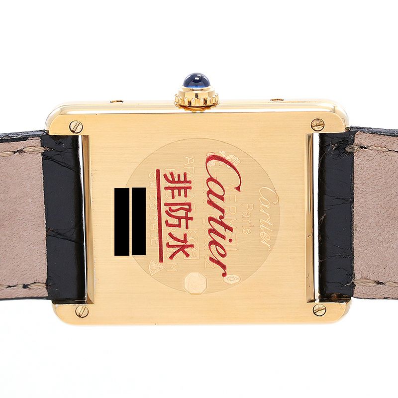 【中古】CARTIER MUST TANK LARGE MODEL VERMEIL カルティエ マストタンクLM ヴェルメイユ W1006254