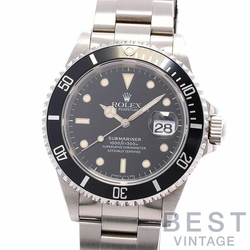 【中古】ROLEX SUBMARINER DATE ロレックス サブマリーナーデイト 16610