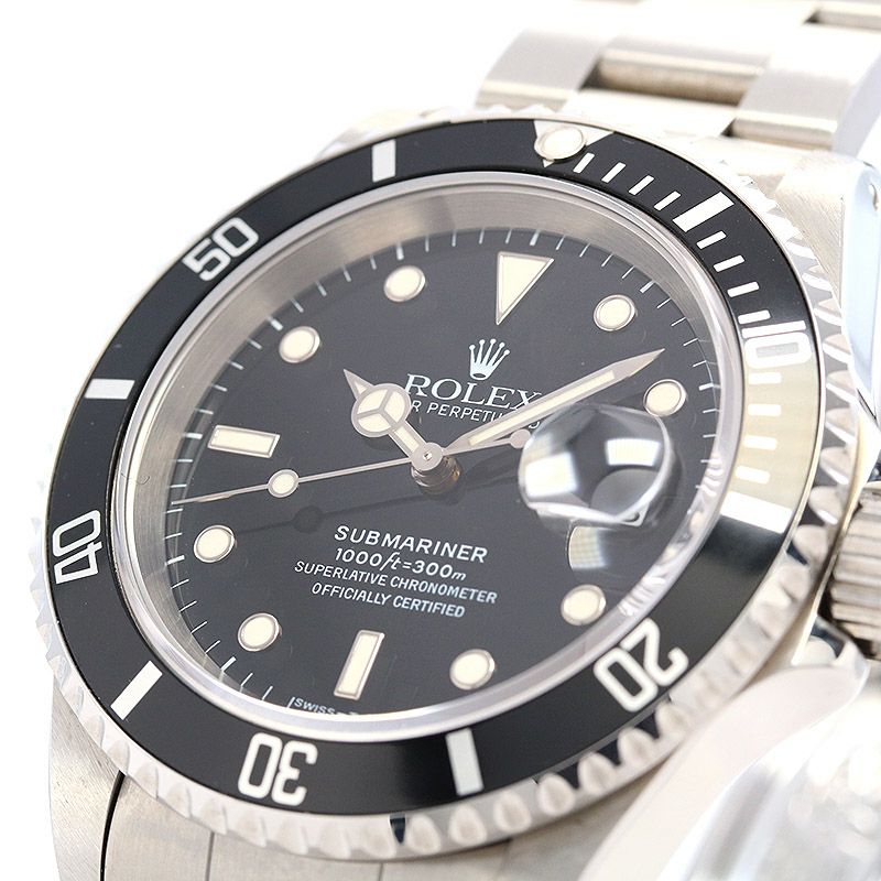 【中古】ROLEX SUBMARINER DATE ロレックス サブマリーナーデイト 16610
