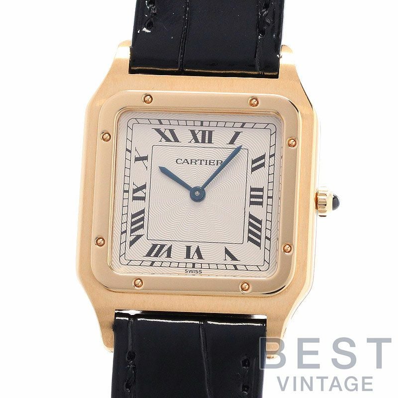 【中古】CARTIER SANTOS-DUMONT WATCH LARGE MODEL PRE-CPCP カルティエ サントスデュモンLM プレCPCP W1505456