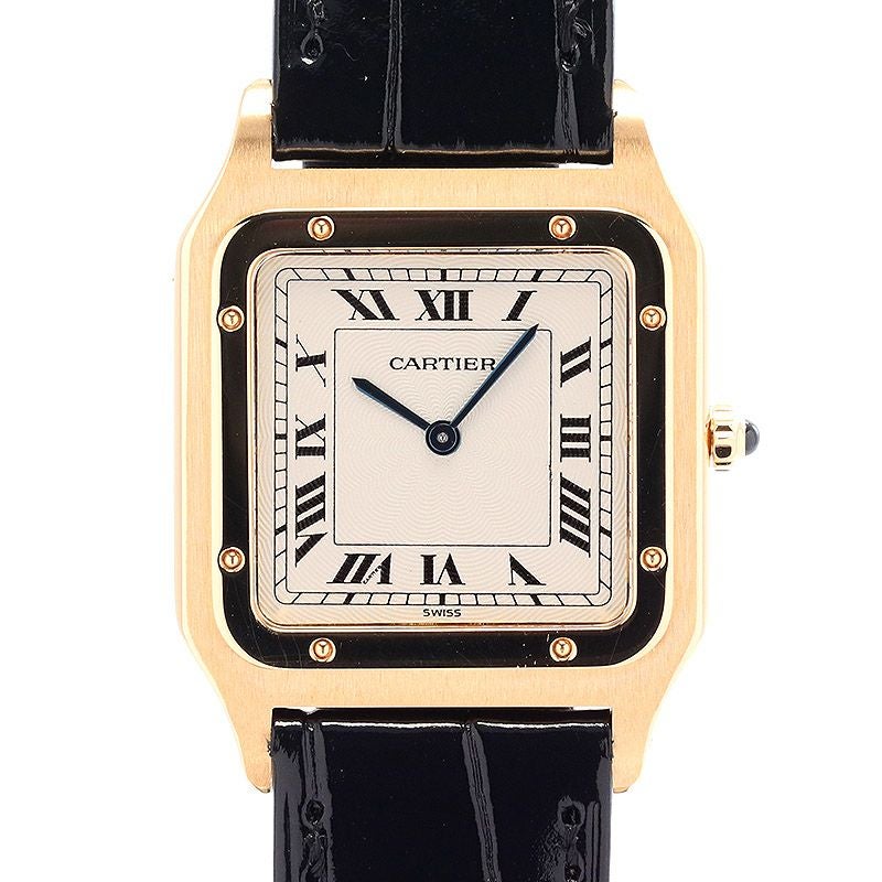 【中古】CARTIER SANTOS-DUMONT WATCH LARGE MODEL PRE-CPCP カルティエ サントスデュモンLM プレCPCP W1505456