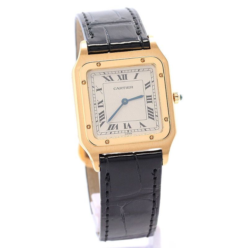 【中古】CARTIER SANTOS-DUMONT WATCH LARGE MODEL PRE-CPCP カルティエ サントスデュモンLM プレCPCP W1505456