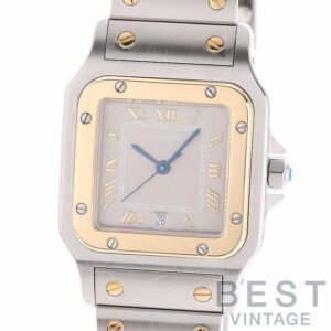 【中古】CARTIER SANTOS GALBEE LARGE MODEL カルティエ サントスガルベLM W20030C4