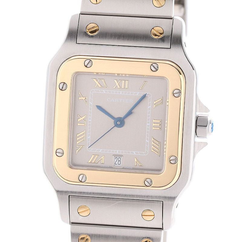 【中古】CARTIER SANTOS GALBEE LARGE MODEL カルティエ サントスガルベLM W20030C4