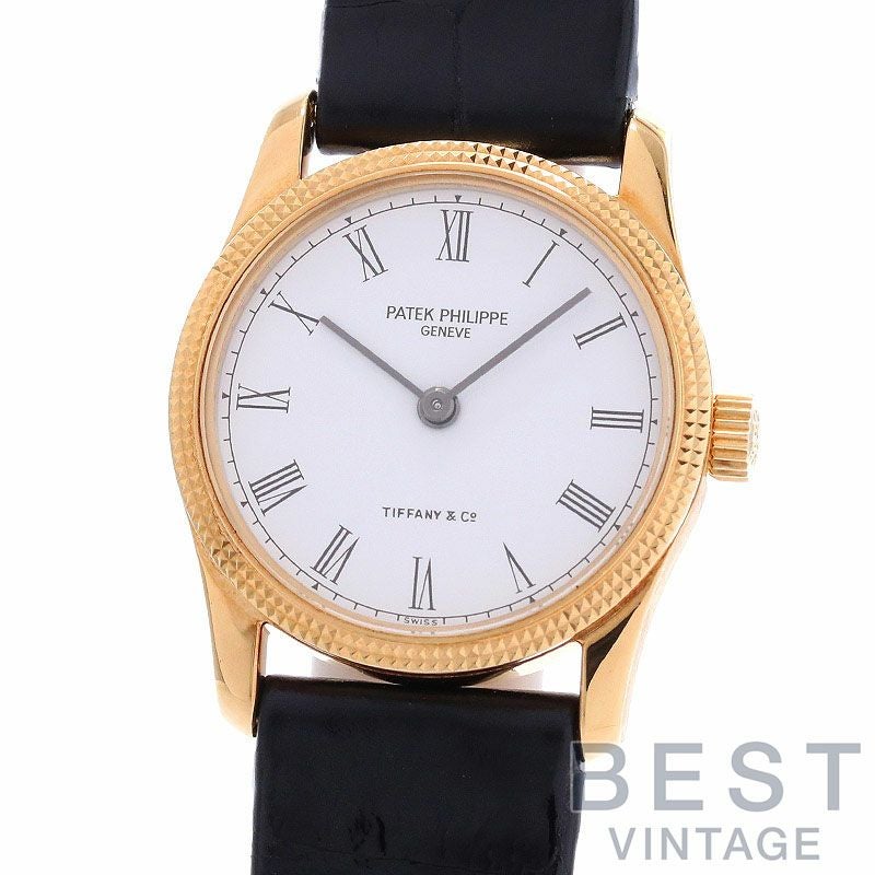 【中古】PATEK PHILIPPE CALATRAVA TIFFANY & CO. DOUBLE NAME パテック・フィリップ カラトラバ ティファニー ダブルネーム 4596DJ