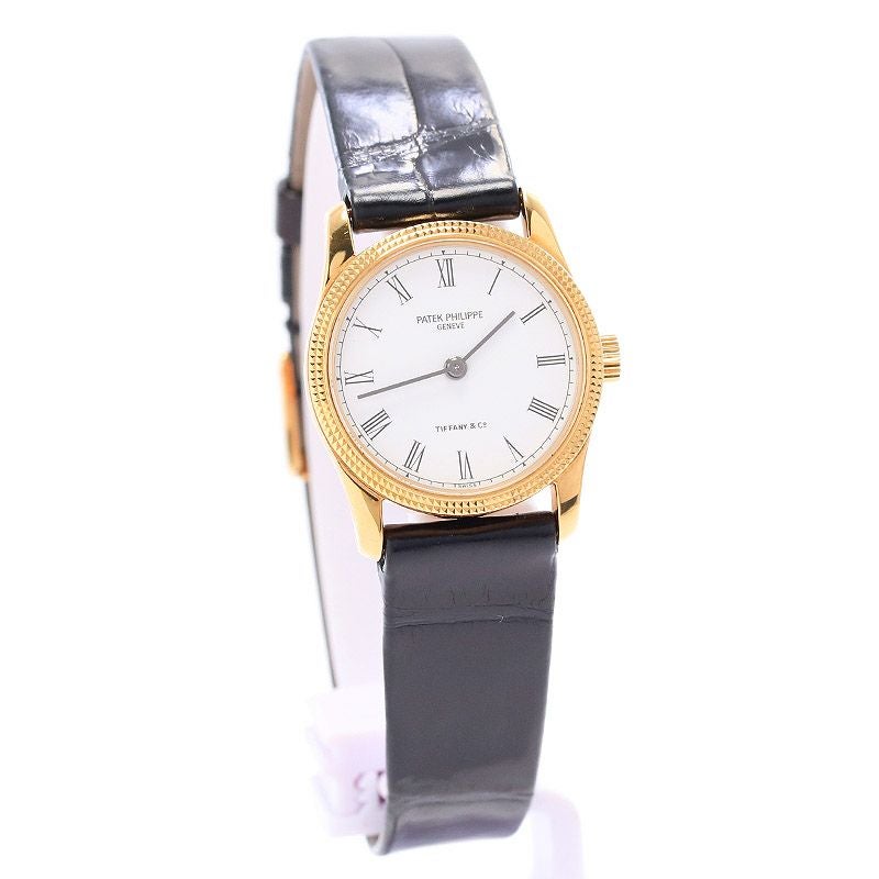 【中古】PATEK PHILIPPE CALATRAVA TIFFANY & CO. DOUBLE NAME パテック・フィリップ カラトラバ ティファニー ダブルネーム 4596DJ
