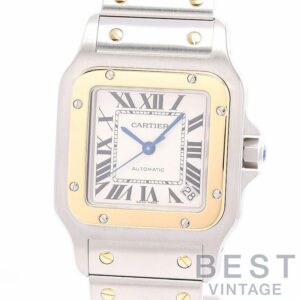 【中古】CARTIER SANTOS GALBEE EXTRA-LARGE MODEL カルティエ サントスガルベXL W20099C4