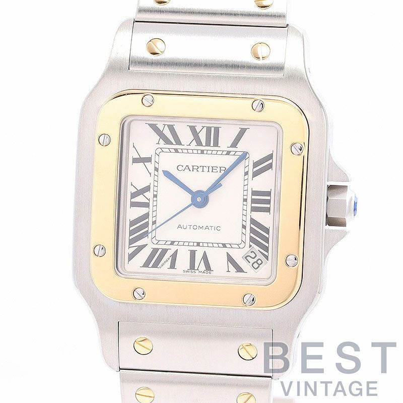 【中古】CARTIER SANTOS GALBEE EXTRA-LARGE MODEL カルティエ サントスガルベXL W20099C4