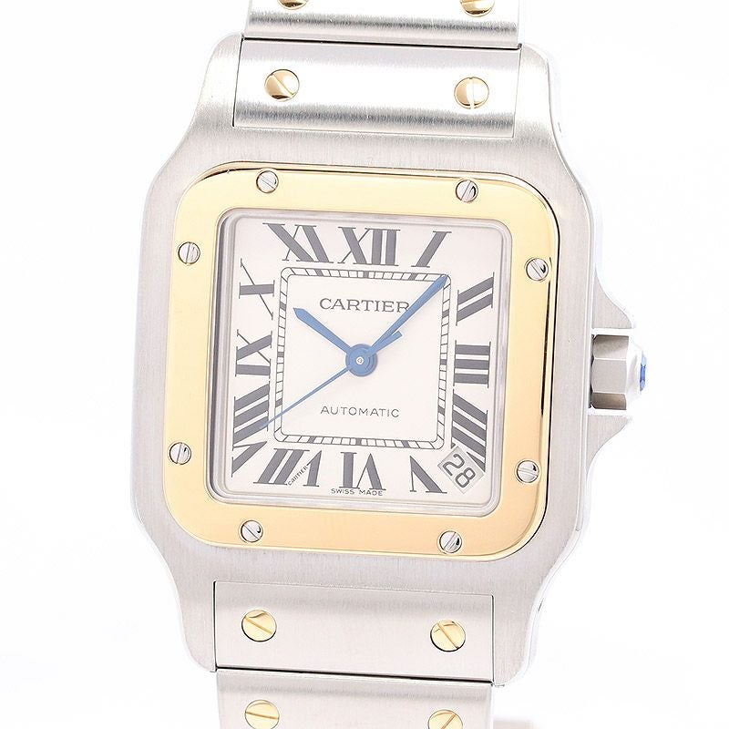 【中古】CARTIER SANTOS GALBEE EXTRA-LARGE MODEL カルティエ サントスガルベXL W20099C4