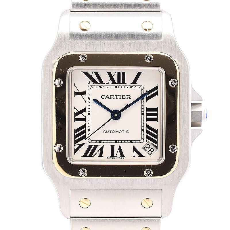 【中古】CARTIER SANTOS GALBEE EXTRA-LARGE MODEL カルティエ サントスガルベXL W20099C4