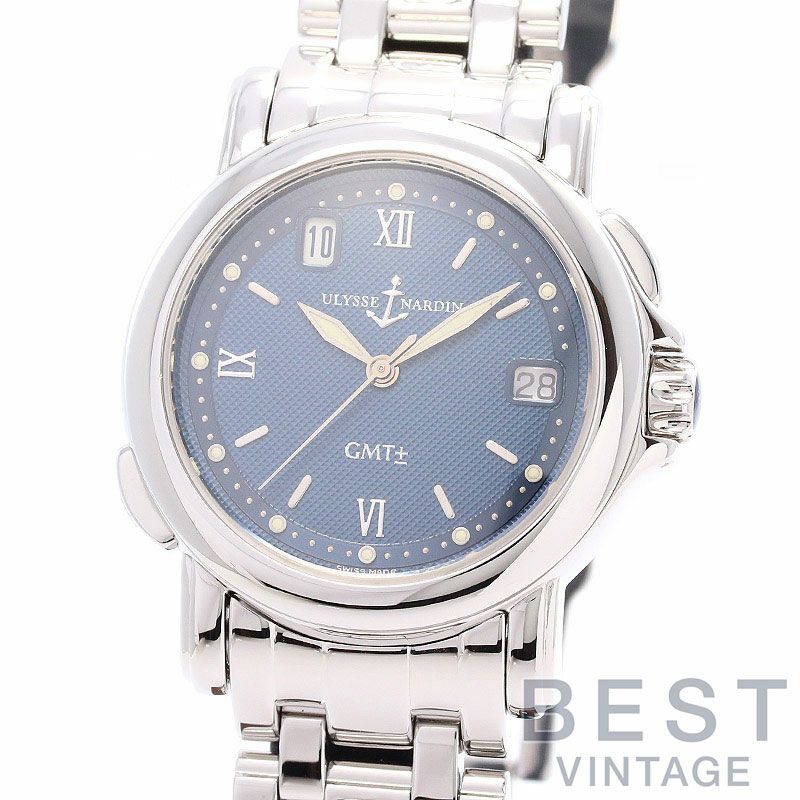 【中古】ULYSSE NARDIN SAN MARCO GMT ユリス・ナルダン サンマルコ GMT 203-22