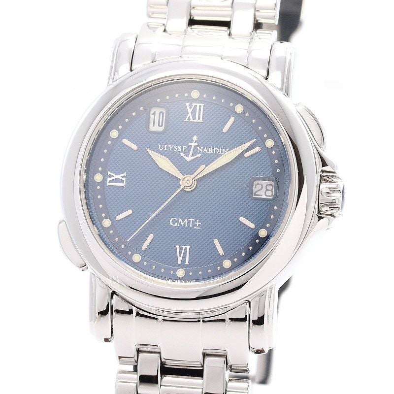 【中古】ULYSSE NARDIN SAN MARCO GMT ユリス・ナルダン サンマルコ GMT 203-22