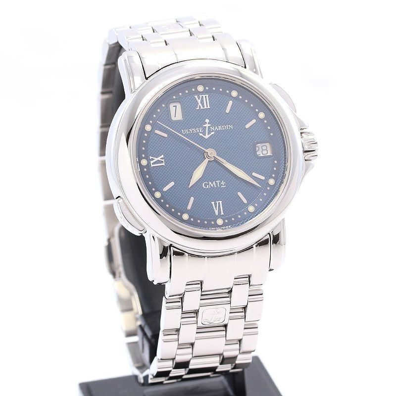 【中古】ULYSSE NARDIN SAN MARCO GMT ユリス・ナルダン サンマルコ GMT 203-22