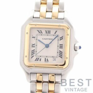 【中古】CARTIER PANTHERE MEDIUM MODEL 2ROW カルティエ パンテールMM 2ロウ W25028B6