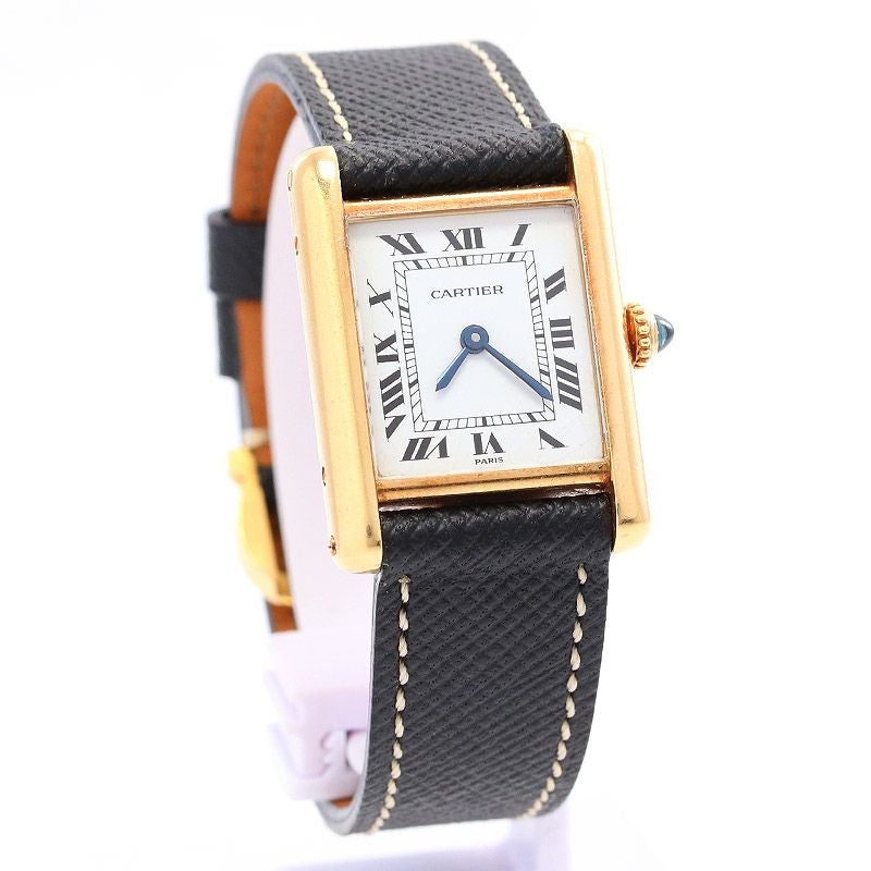 【中古】CARTIER TANK LOUIS CARTIER SMALL MODEL カルティエ タンクルイカルティエSM 78087