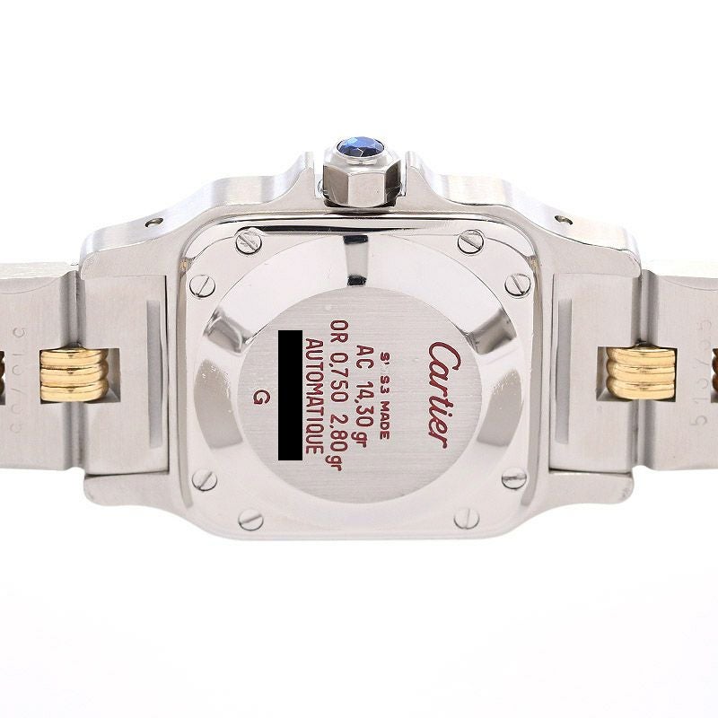 【中古】CARTIER SANTOS CARREE SMALL MODEL / SANTOS GALBEE SMALL MODEL カルティエ サントスカレSM / サントスガルベSM 82036232