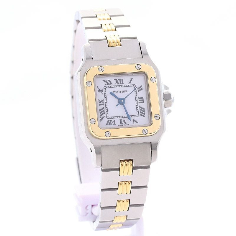 【中古】CARTIER SANTOS CARREE SMALL MODEL / SANTOS GALBEE SMALL MODEL カルティエ サントスカレSM / サントスガルベSM 82036232