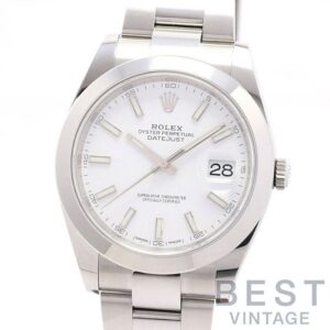【中古】ROLEX OYSTER PERPETUAL DATE JUST 41 ロレックス オイスターパーペチュアル デイトジャスト41 126300(M126300-0005)