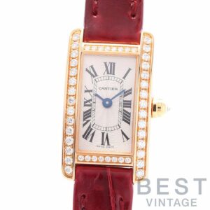 【中古】CARTIER TANK AMERICAN MINI カルティエ タンクアメリカン ミニ WB710014