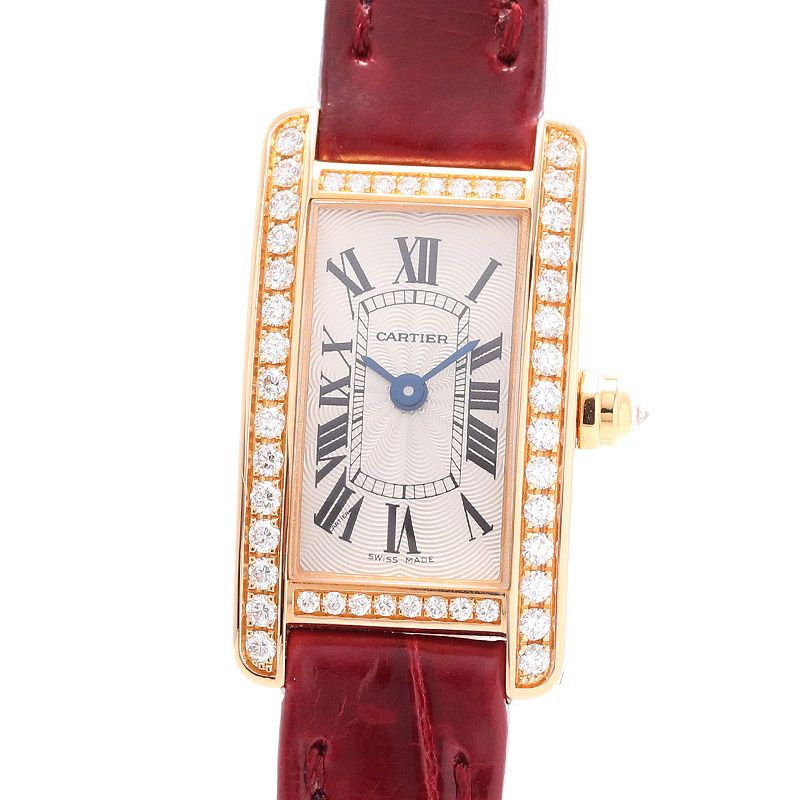 【中古】CARTIER TANK AMERICAN MINI カルティエ タンクアメリカン ミニ WB710014