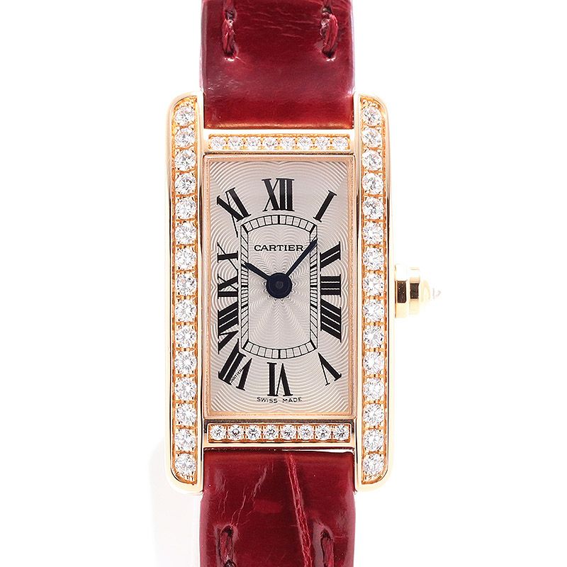 【中古】CARTIER TANK AMERICAN MINI カルティエ タンクアメリカン ミニ WB710014