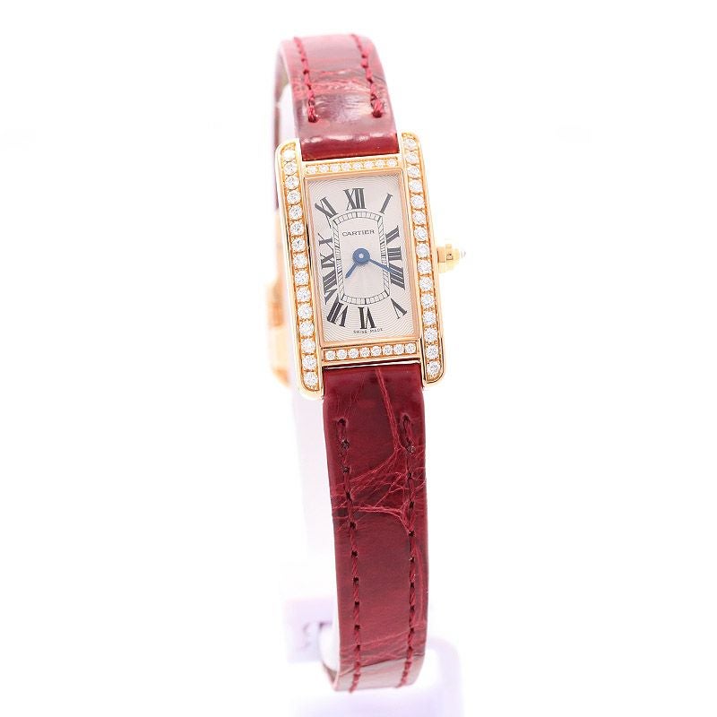 【中古】CARTIER TANK AMERICAN MINI カルティエ タンクアメリカン ミニ WB710014