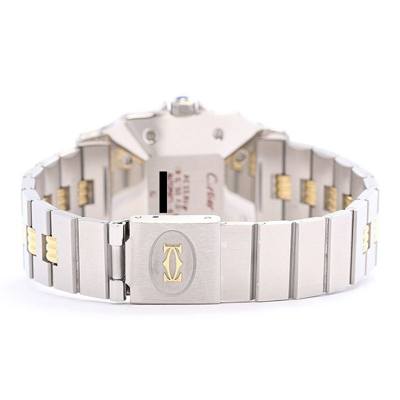 【中古】CARTIER SANTOS CARREE LARGE MODEL / SANTOS GALBEE LARGE MODEL カルティエ サントスカレLM / サントスガルベLM 81036232