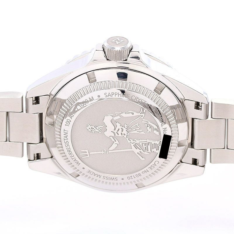 【中古】EDOX SKYDIVER NEPTUNIAN AUTOMATIC エドックス スカイダイバー ネプチュニアン オートマティック 80120-3NM-NIN