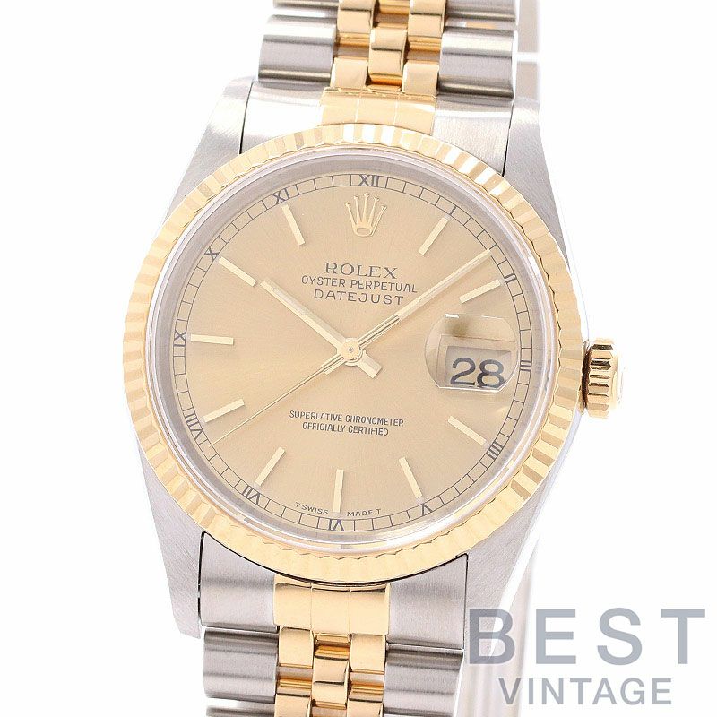 【中古】ROLEX OYSTER PERPETUAL DATEJUST ロレックス オイスターパーペチュアル デイトジャスト 16233