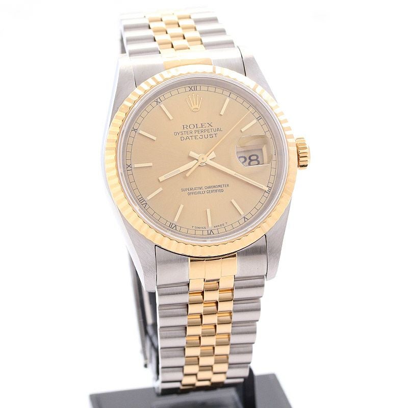 【中古】ROLEX OYSTER PERPETUAL DATEJUST ロレックス オイスターパーペチュアル デイトジャスト 16233